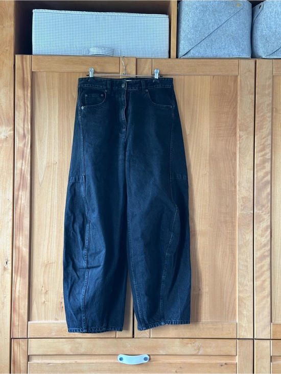 Tibi Denim - Tibi Vintage Black Denim Sid Jean